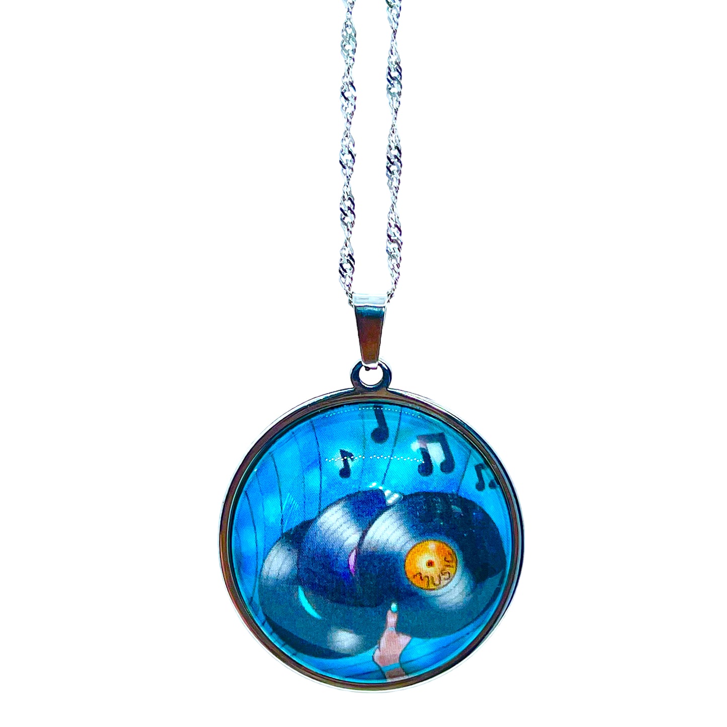 Royal Records Big Round Necklace