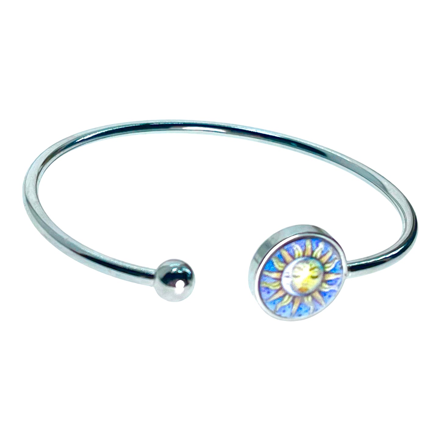 Violet Sun Flexi-Cuff Bracelet