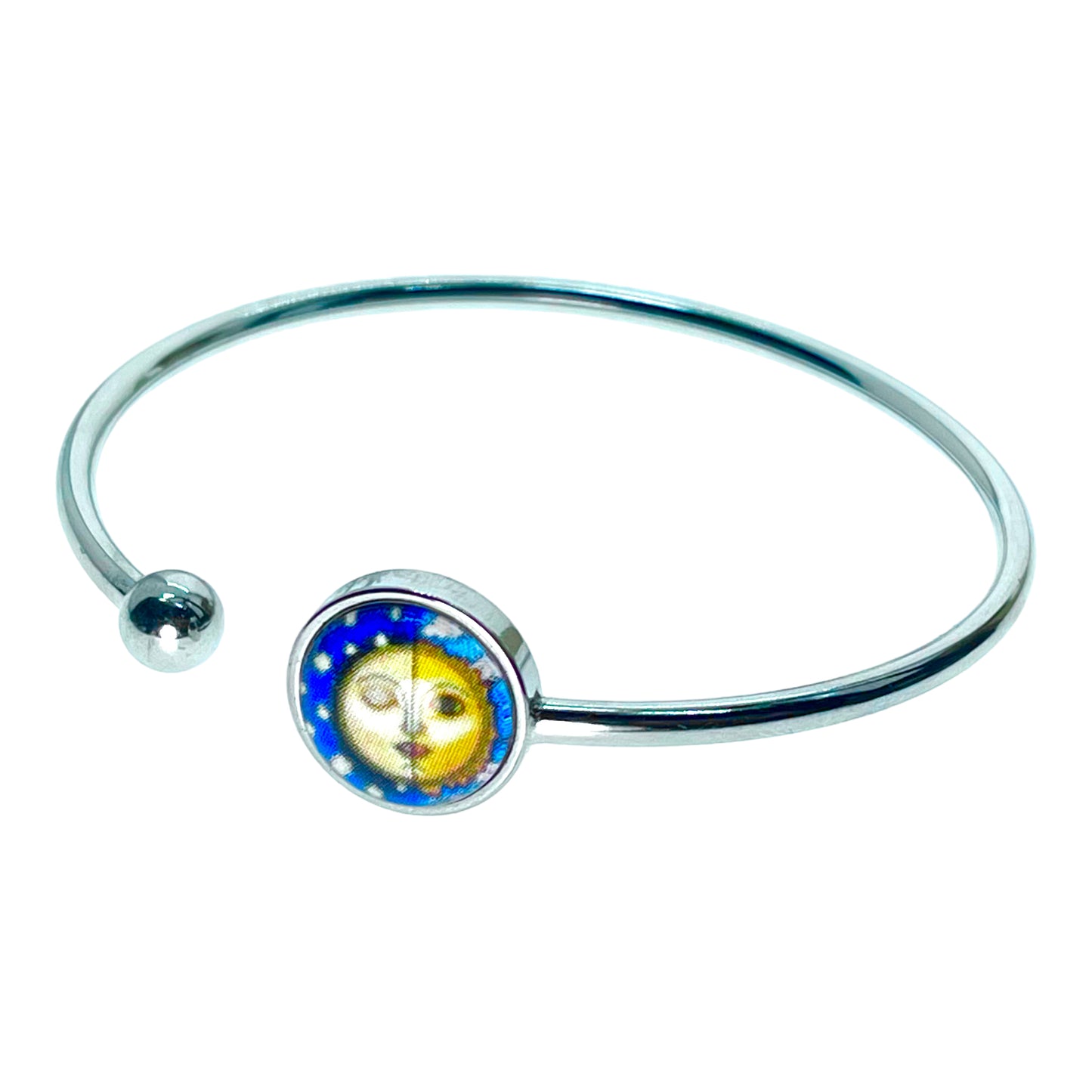 Blue Sky Sun Flexi-Cuff Bracelet