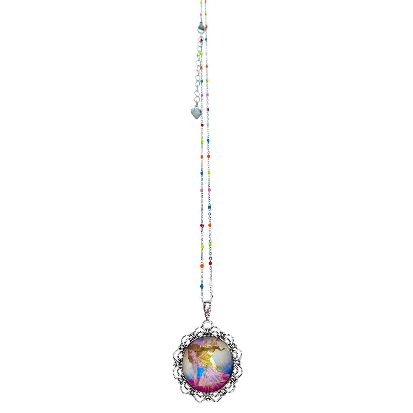 Fairy Fancy Rainbow Chain Necklace