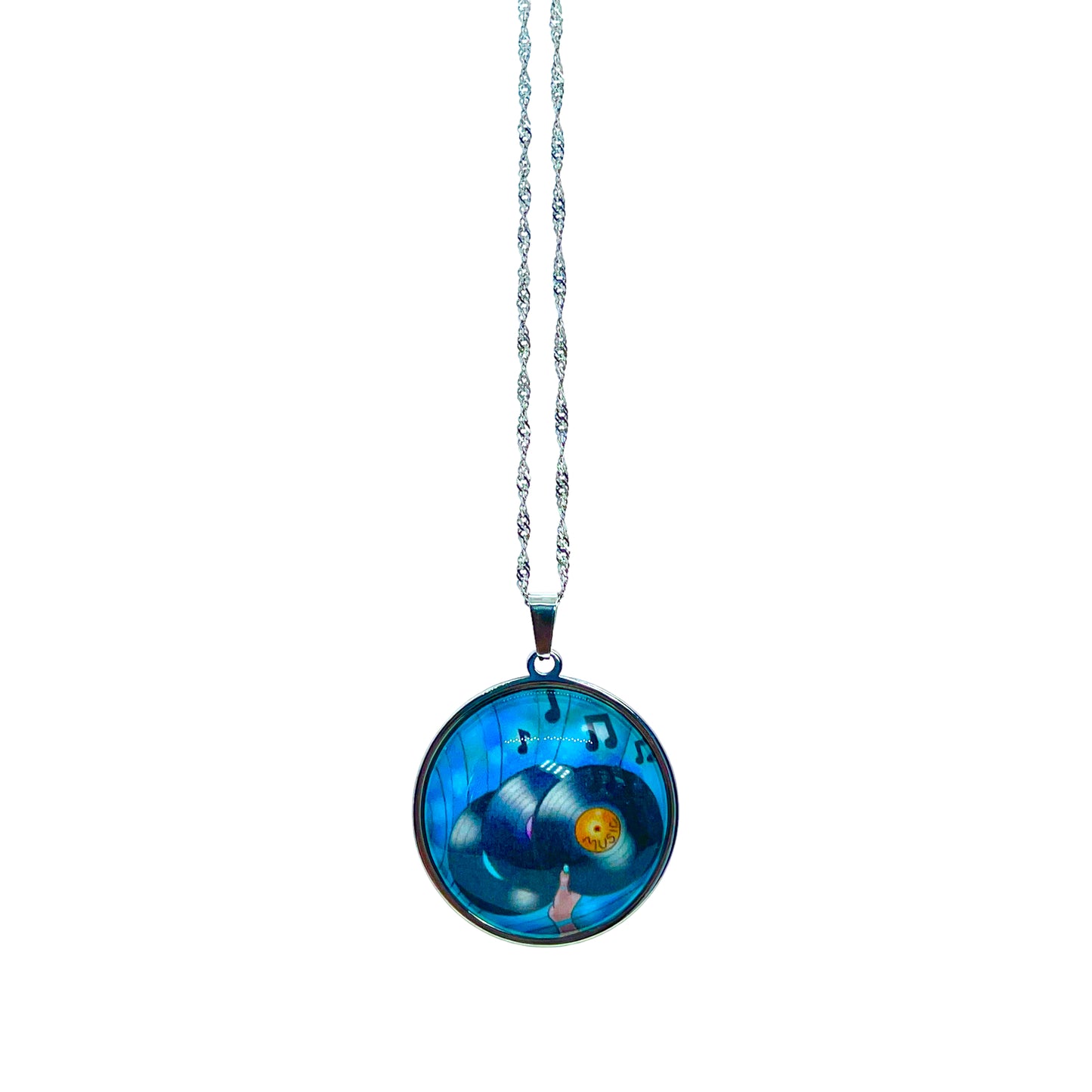 Royal Records Big Round Necklace