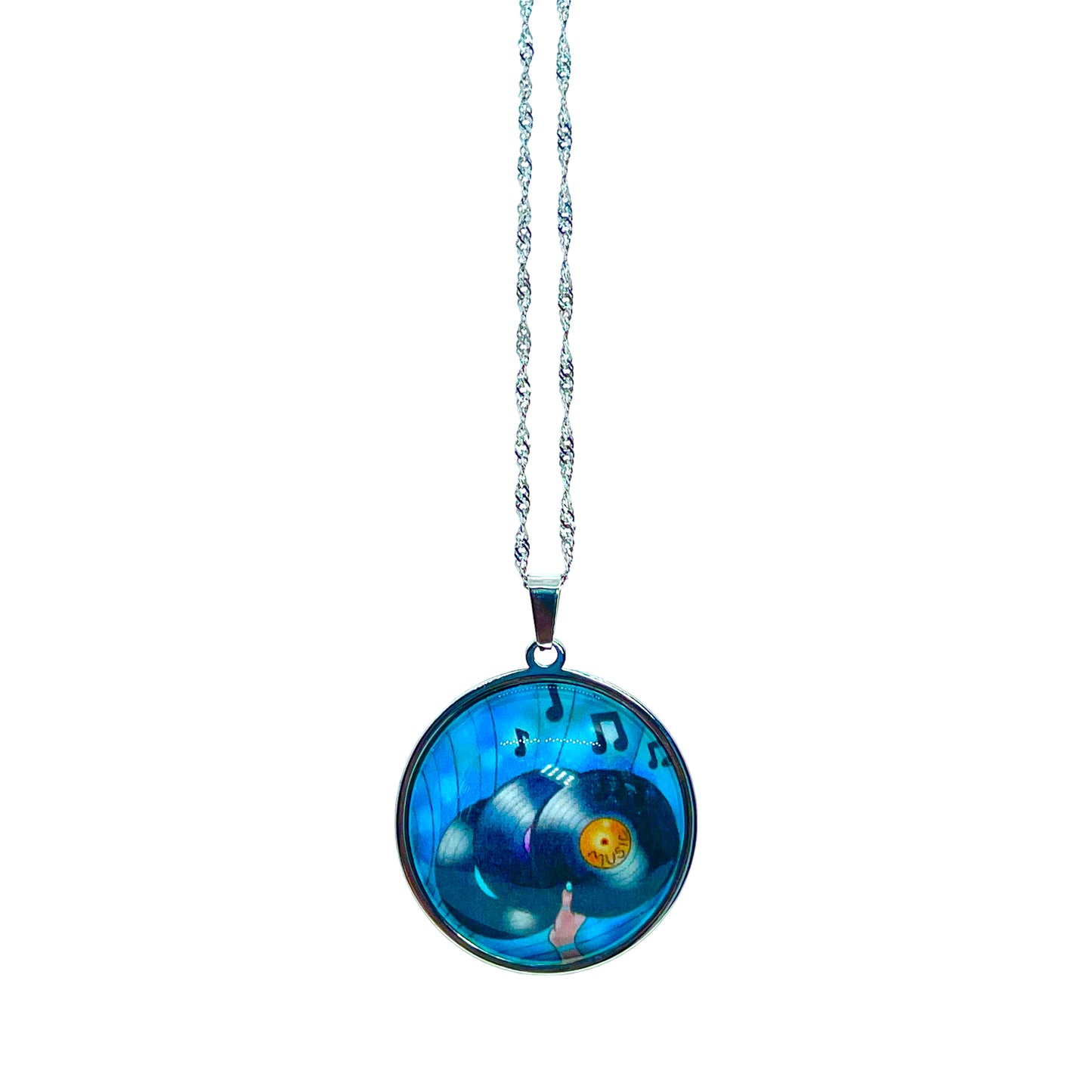 Royal Records Big Round Necklace