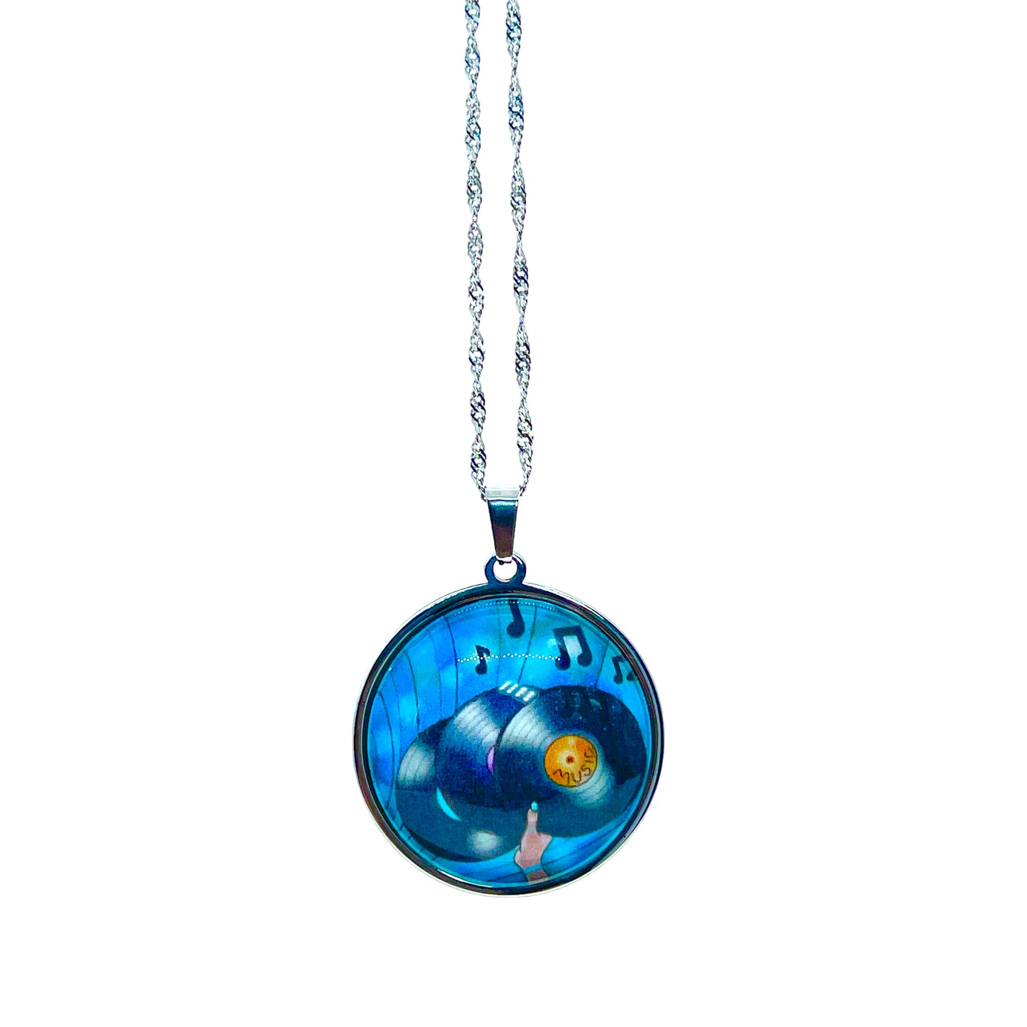 Royal Records Big Round Necklace