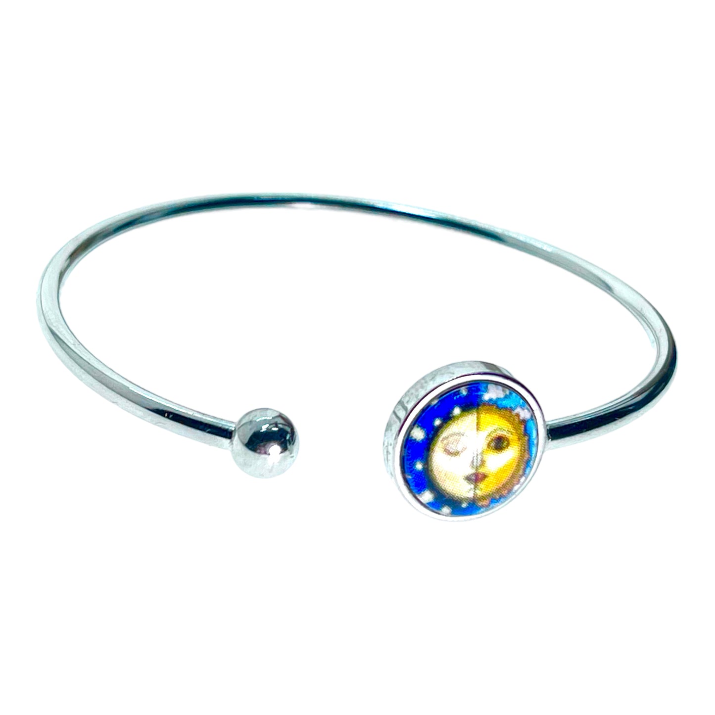 Blue Sky Sun Flexi-Cuff Bracelet