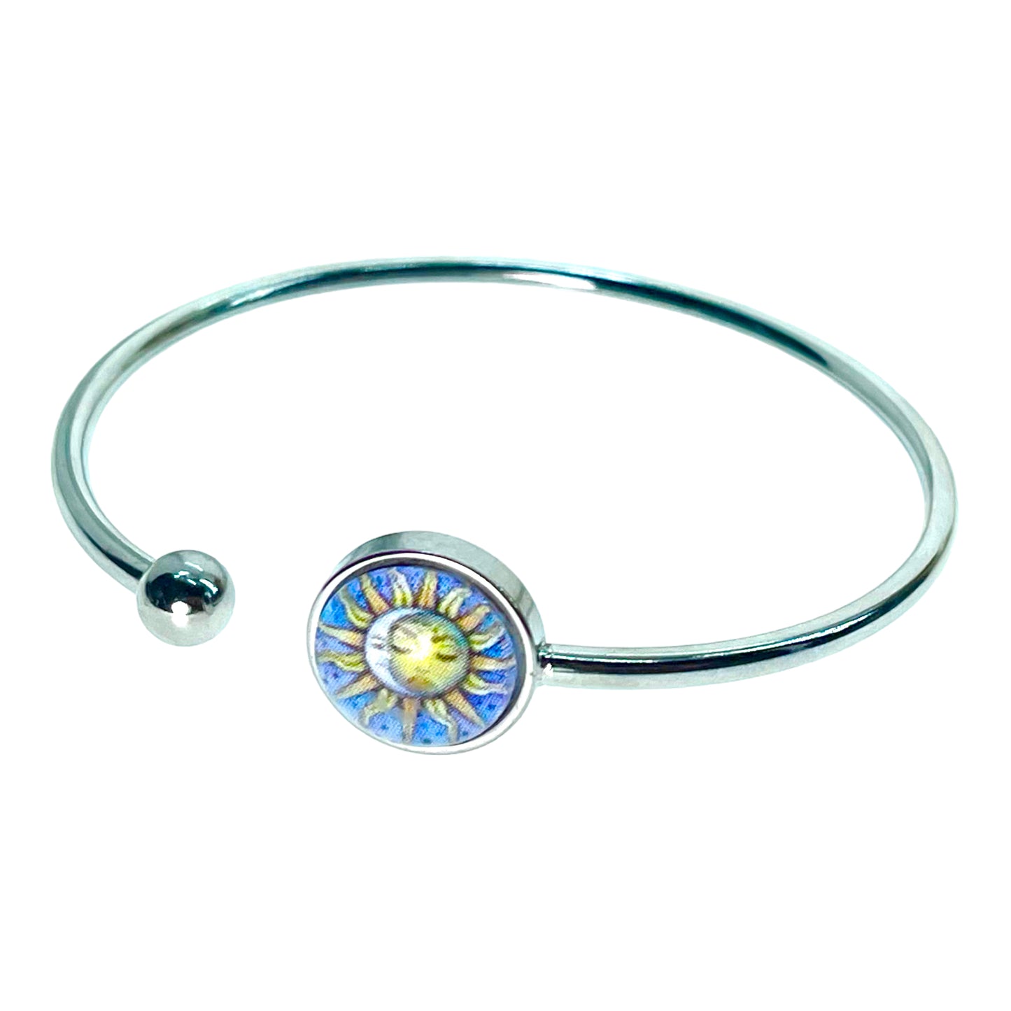 Violet Sun Flexi-Cuff Bracelet
