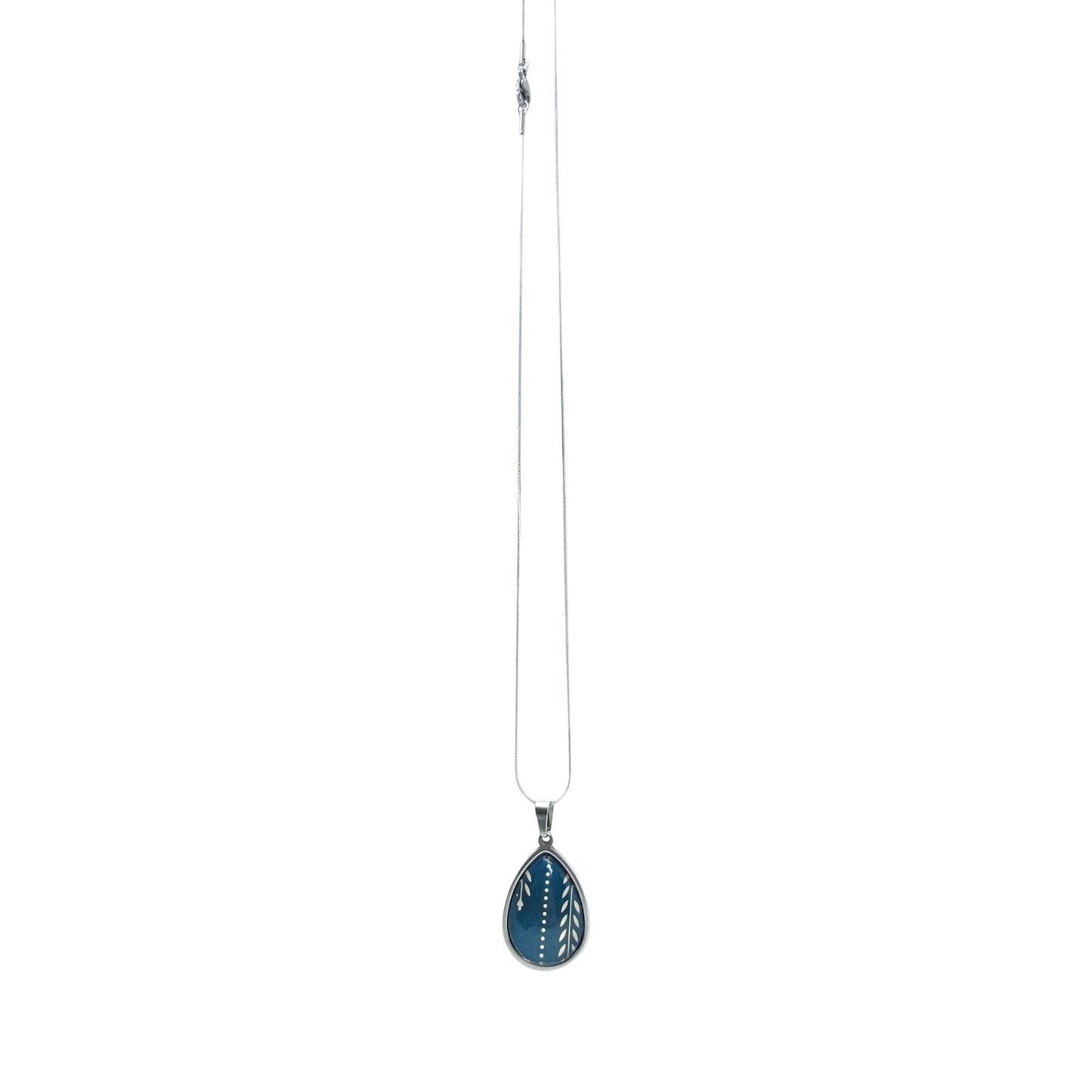 Whispering Vines Teardrop Necklace