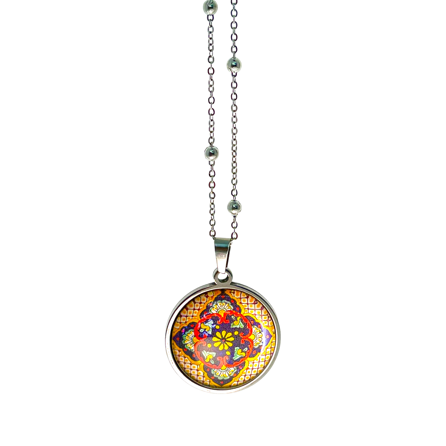 Antique Golden Flower Necklace