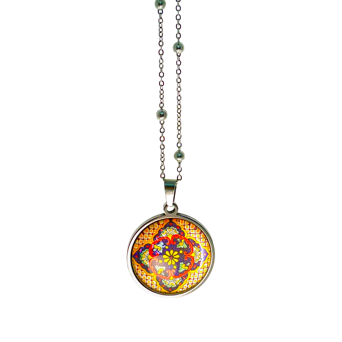Antique Golden Flower Necklace