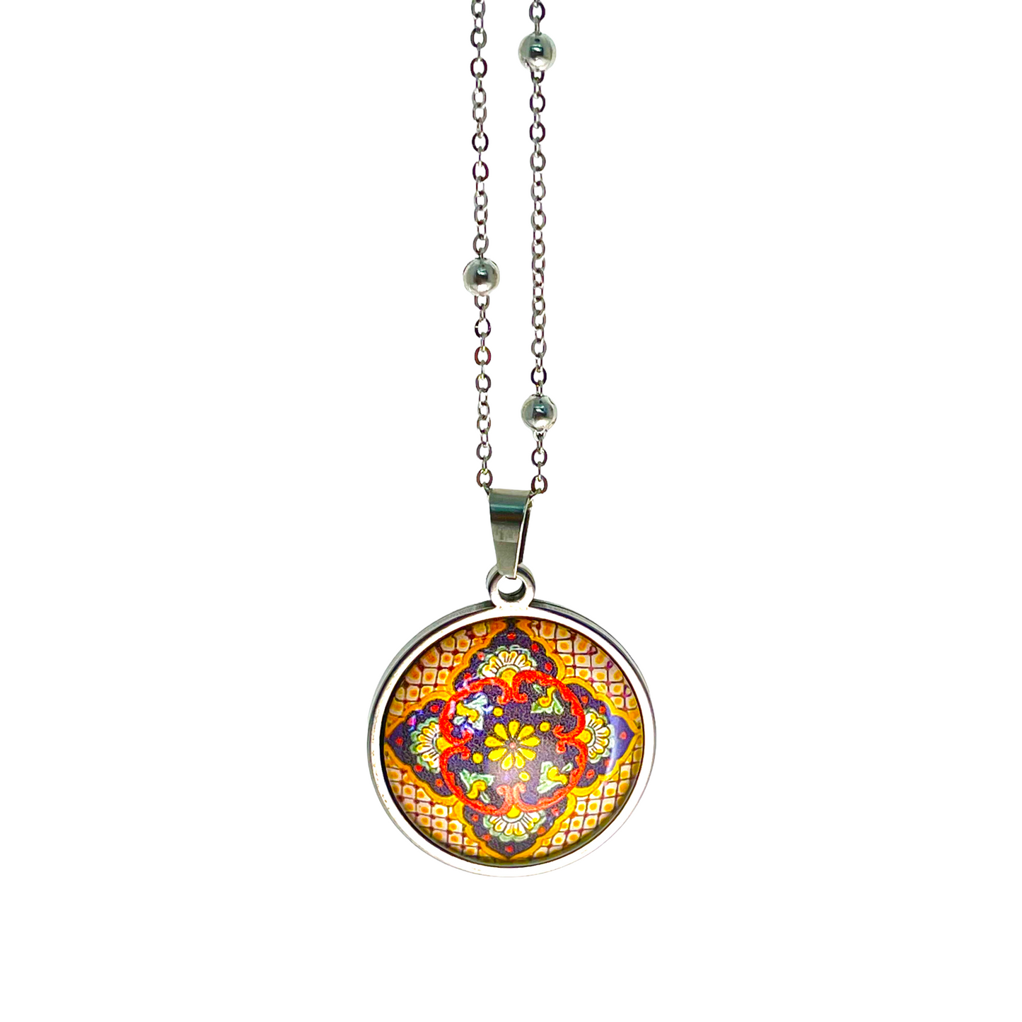 Antique Golden Flower Necklace
