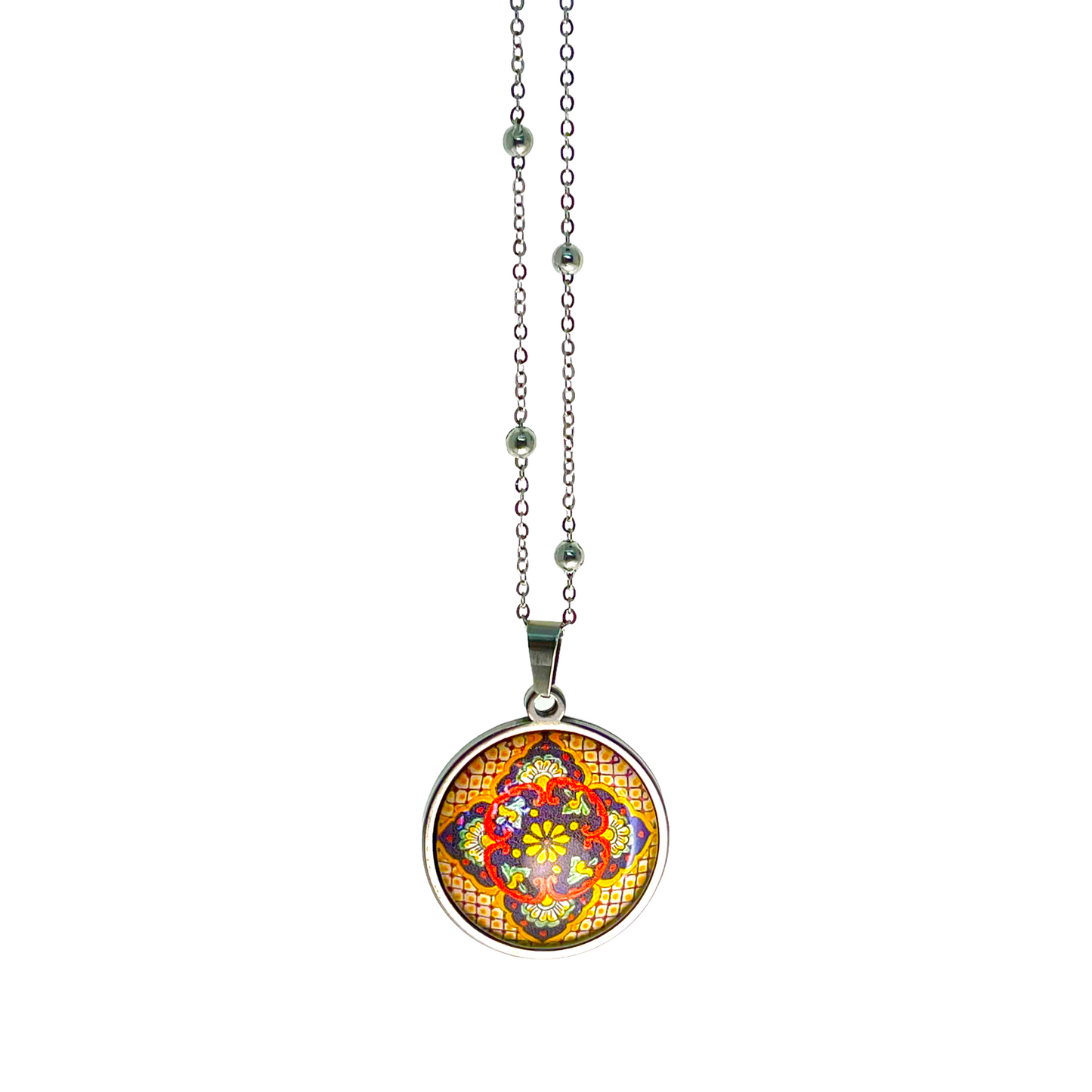 Antique Golden Flower Necklace