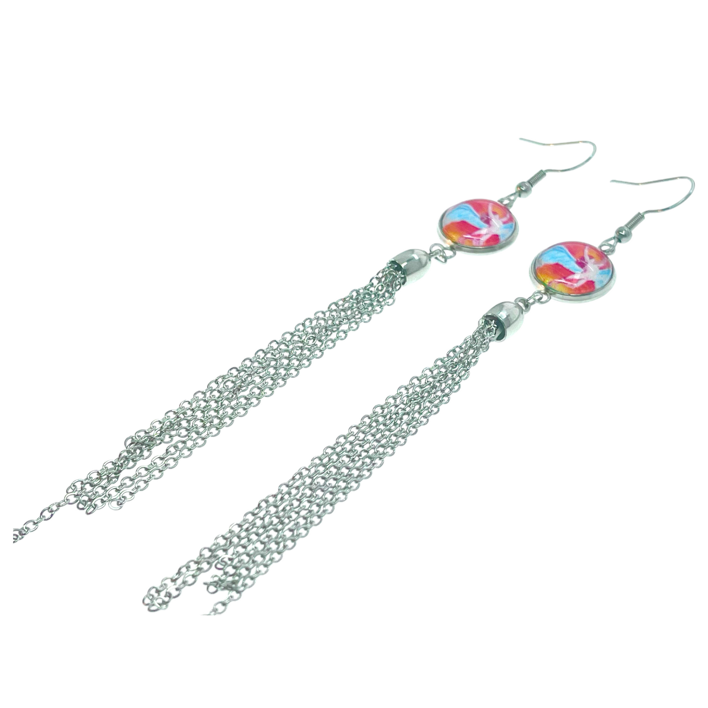 Led Zeppelin Inspired Icarus Tassel Earrings