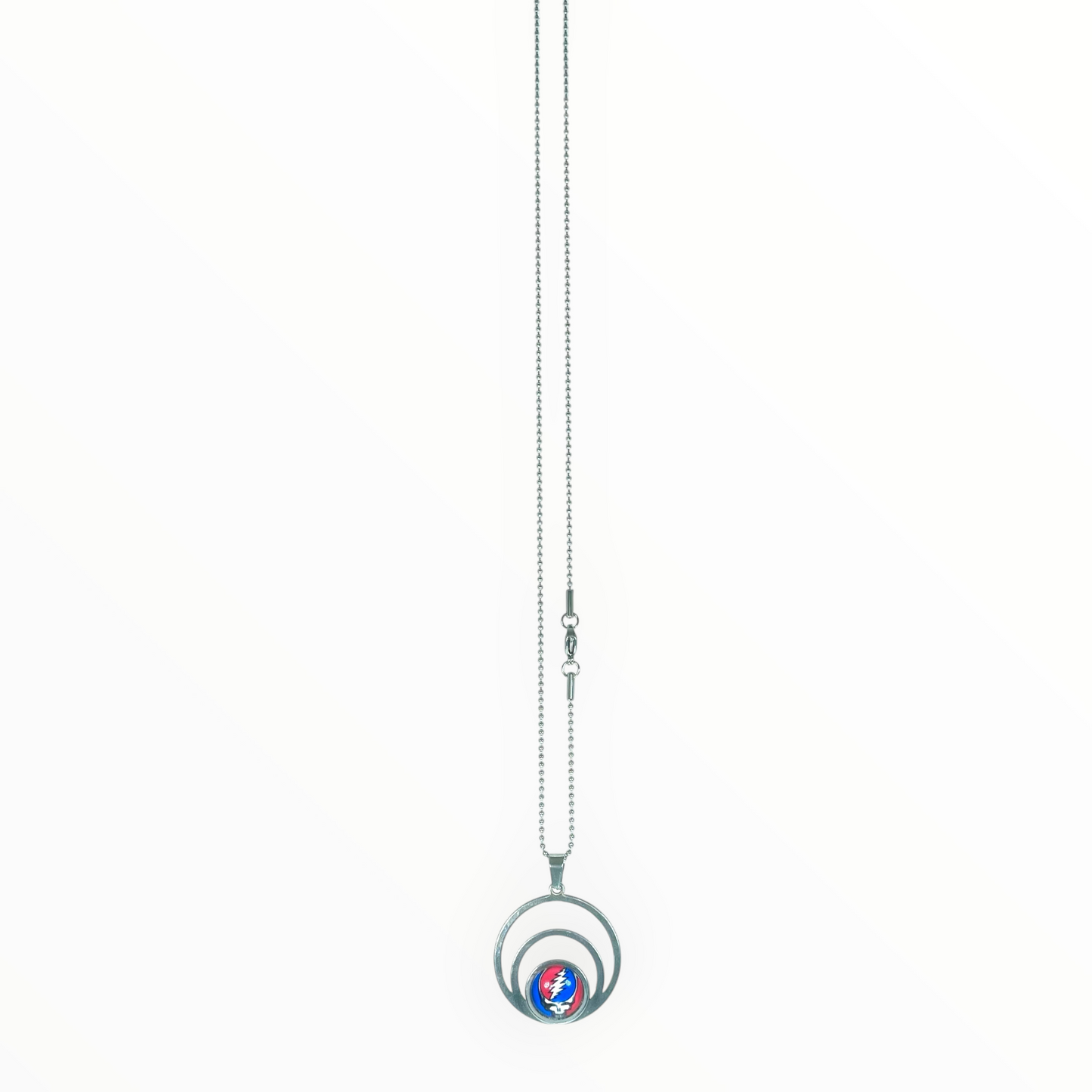Triple Round Grateful Dead Inspired Necklace
