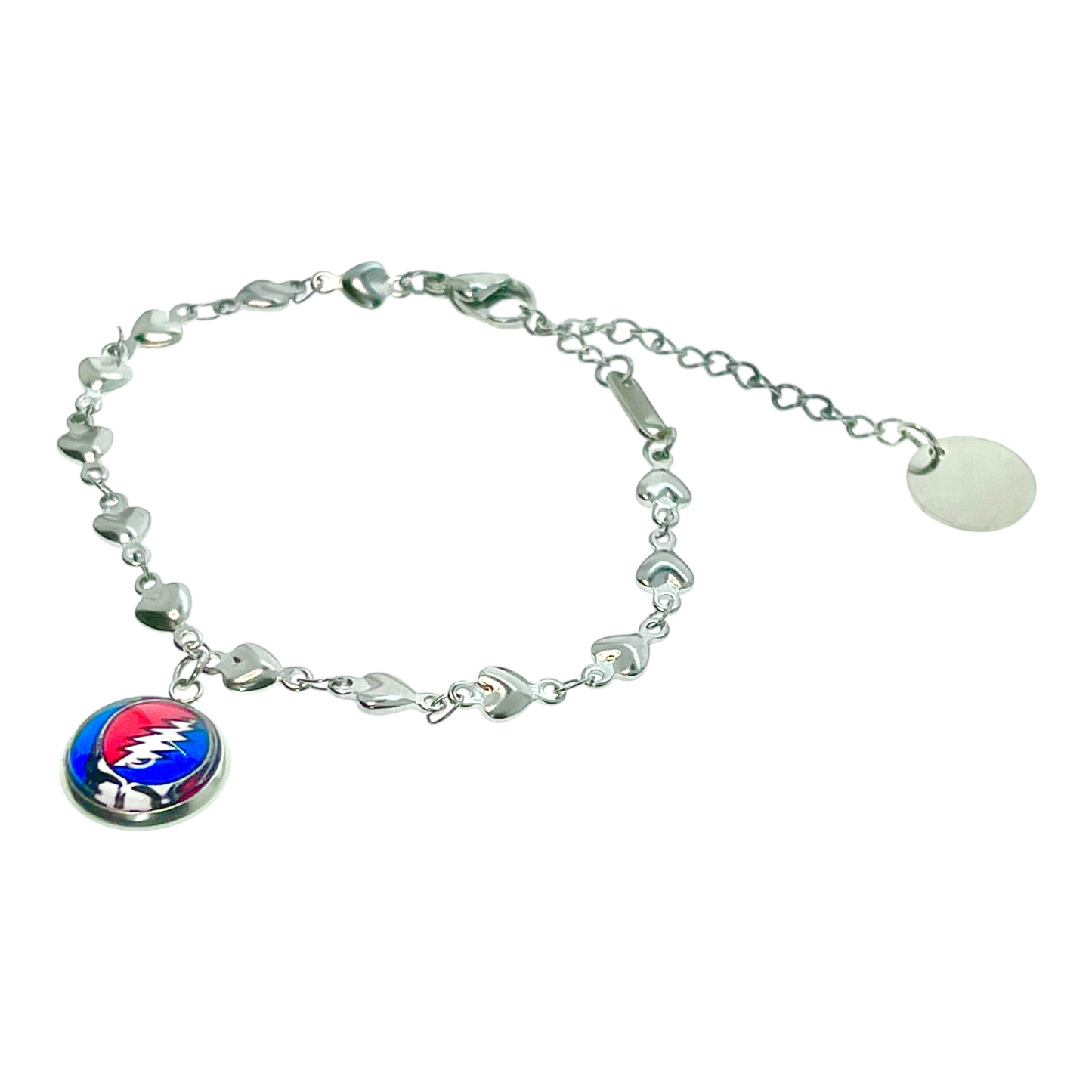 Grateful Dead Inspired Charm Bracelet