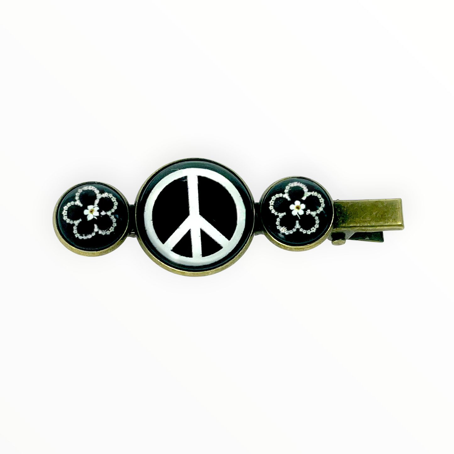 Daisy Peace Hair Clip