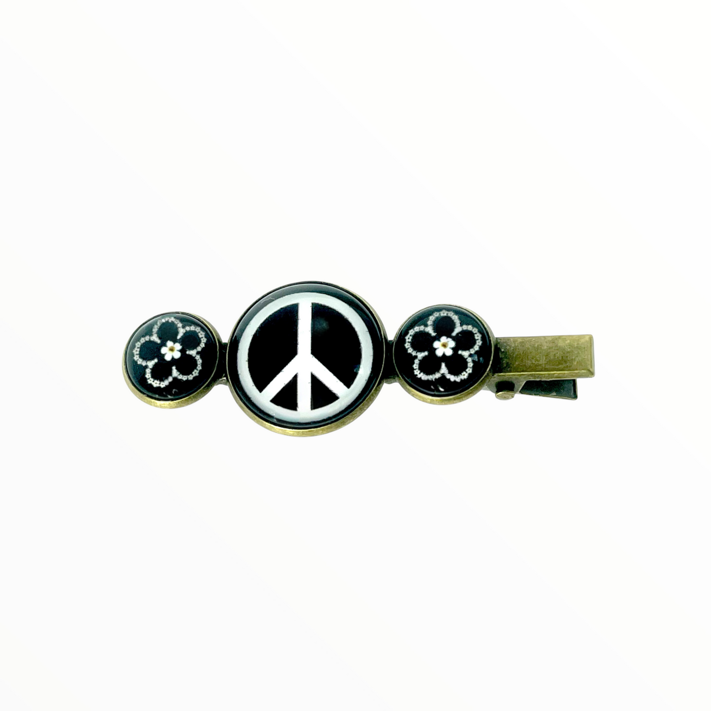 Daisy Peace Hair Clip