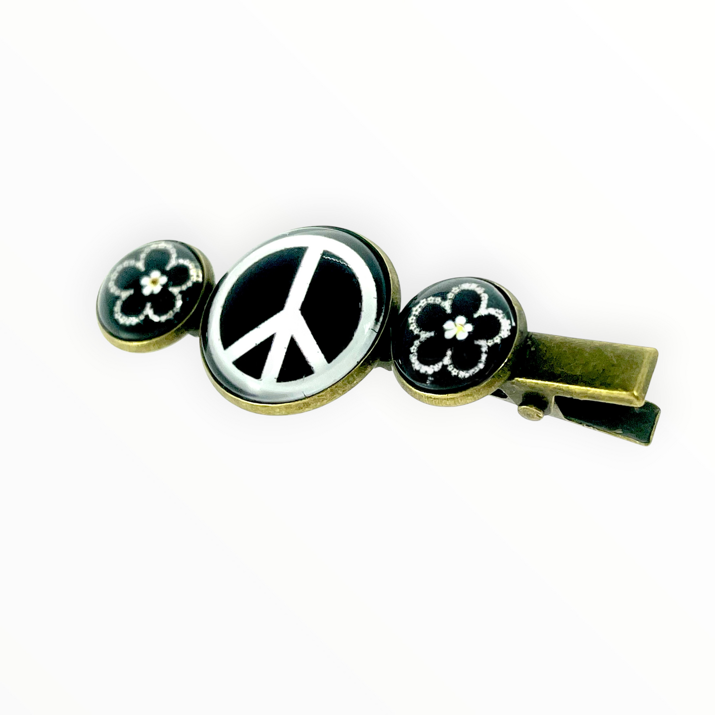 Daisy Peace Hair Clip