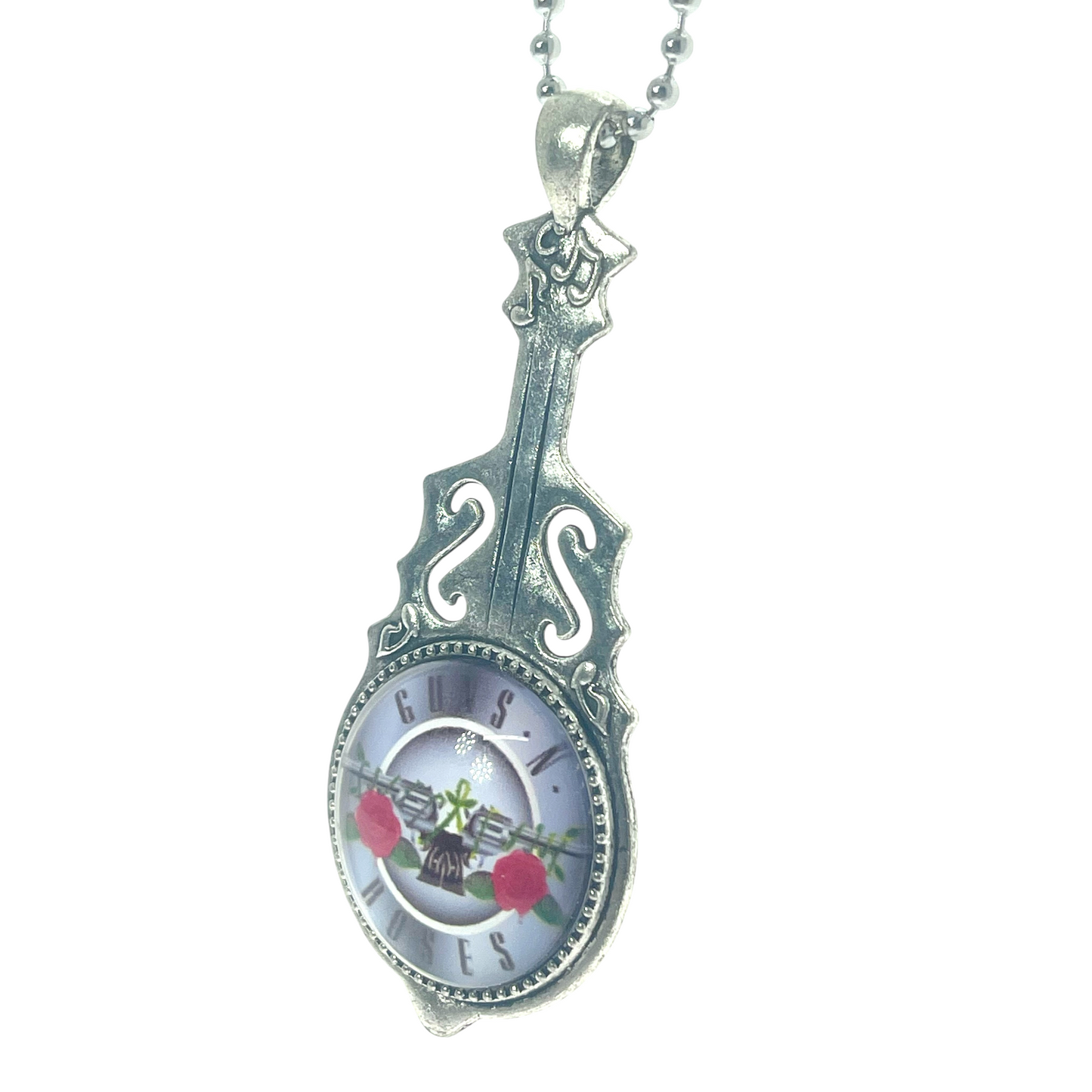 Guns&Roses Inspired Guitar Necklace