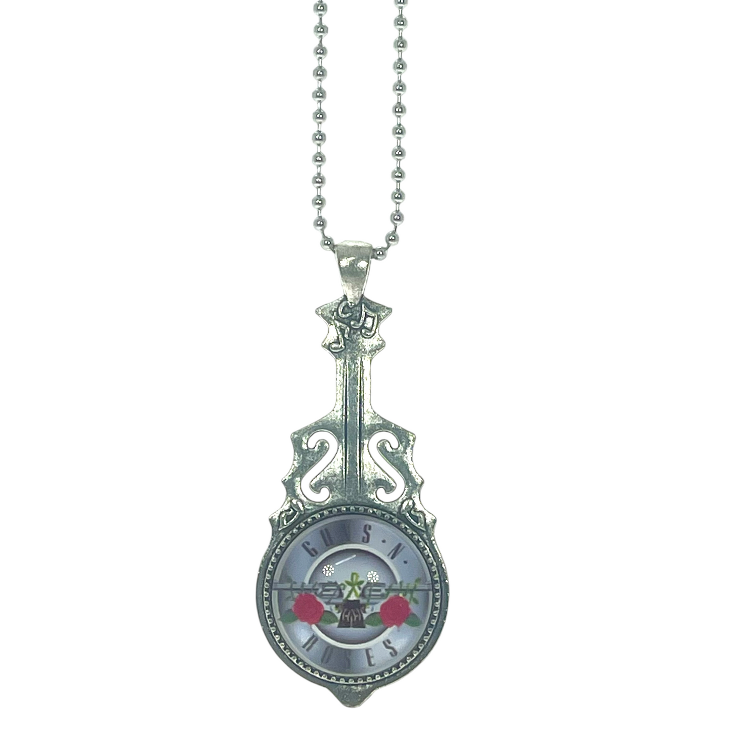Guns&Roses Inspired Guitar Necklace