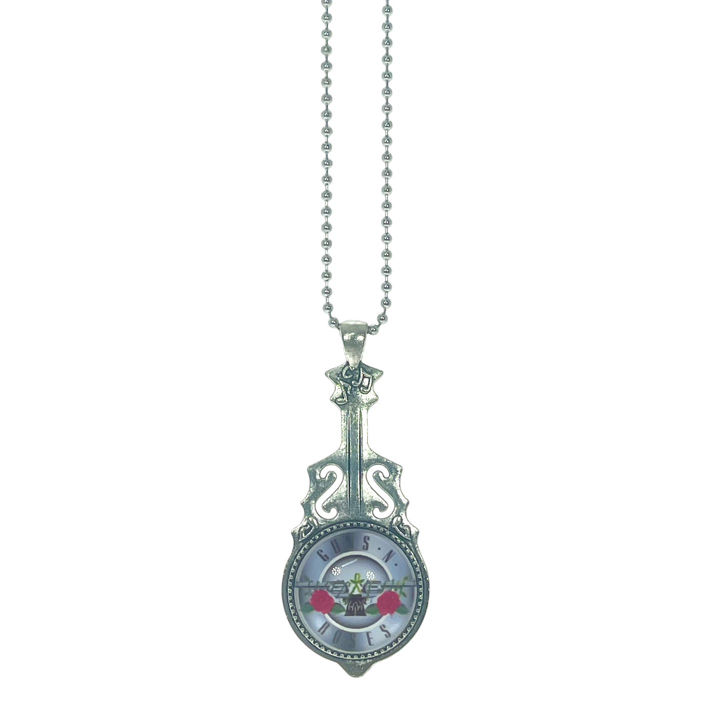 Guns&Roses Inspired Guitar Necklace