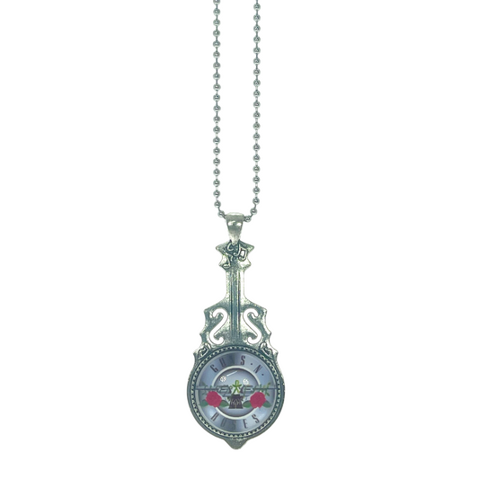 Guns&Roses Inspired Guitar Necklace
