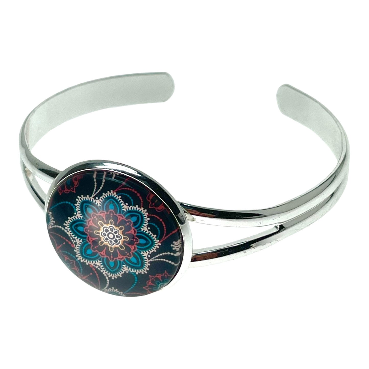 Night Lace Cuff Bracelet|Adjustable Cuff Bracelet|Daisy Boho Bracelet| Flower Boho Bracelet |BohoLoveObsession