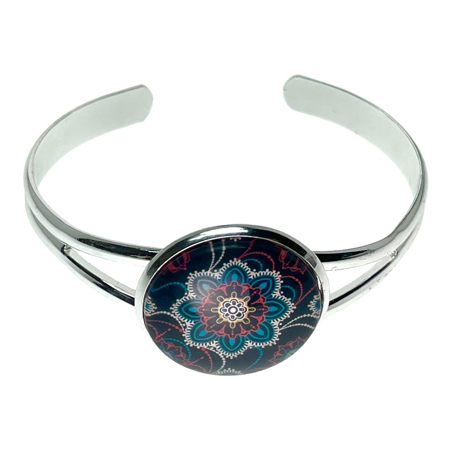 Night Lace Cuff Bracelet|Adjustable Cuff Bracelet|Daisy Boho Bracelet| Flower Boho Bracelet |BohoLoveObsession