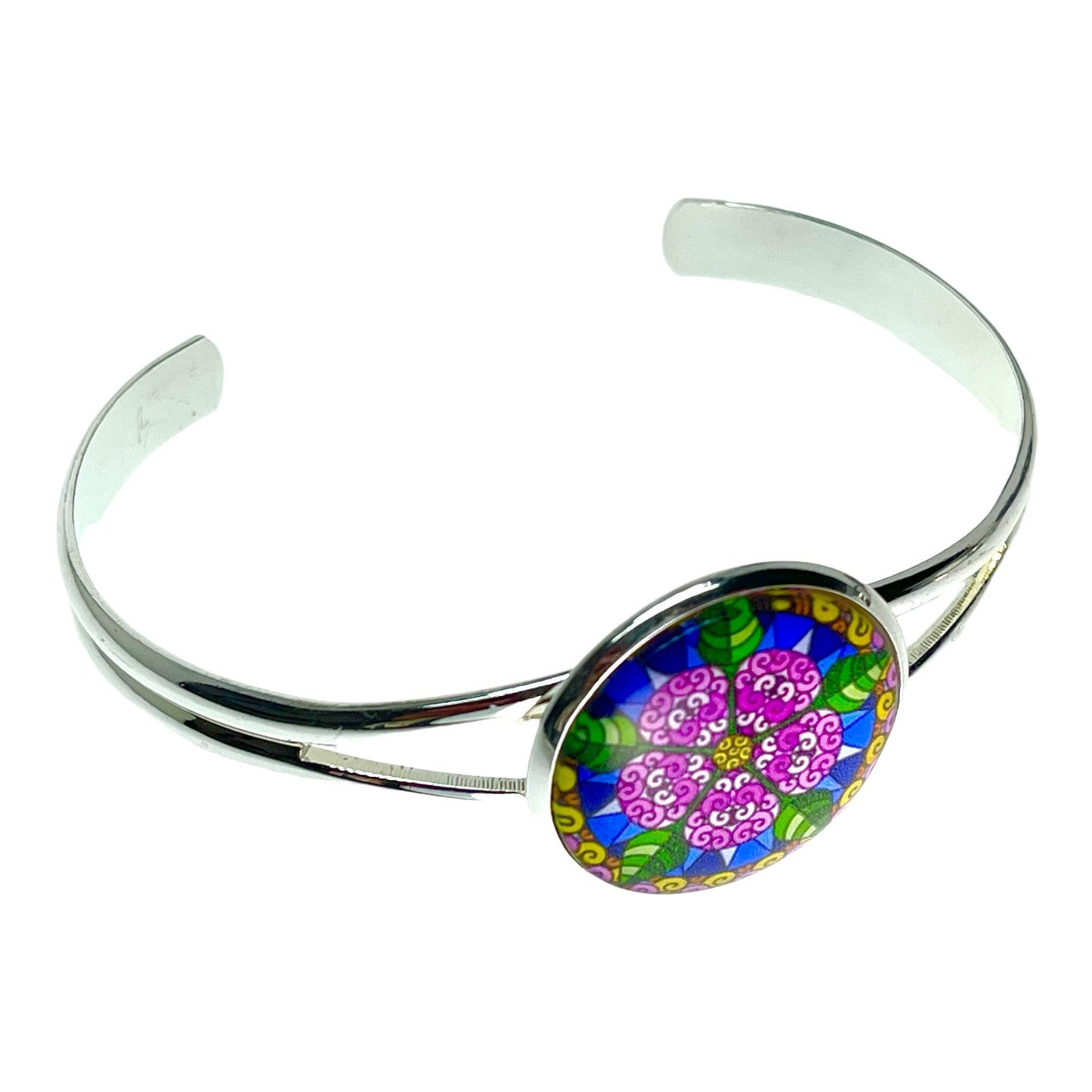 Rose Beauty Cuff Bracelet, Adjustable Cuff Bracelet, Bohemian Womens Bangle, Unique Boho Jewelry, Gift for her, BohoLoveObsession