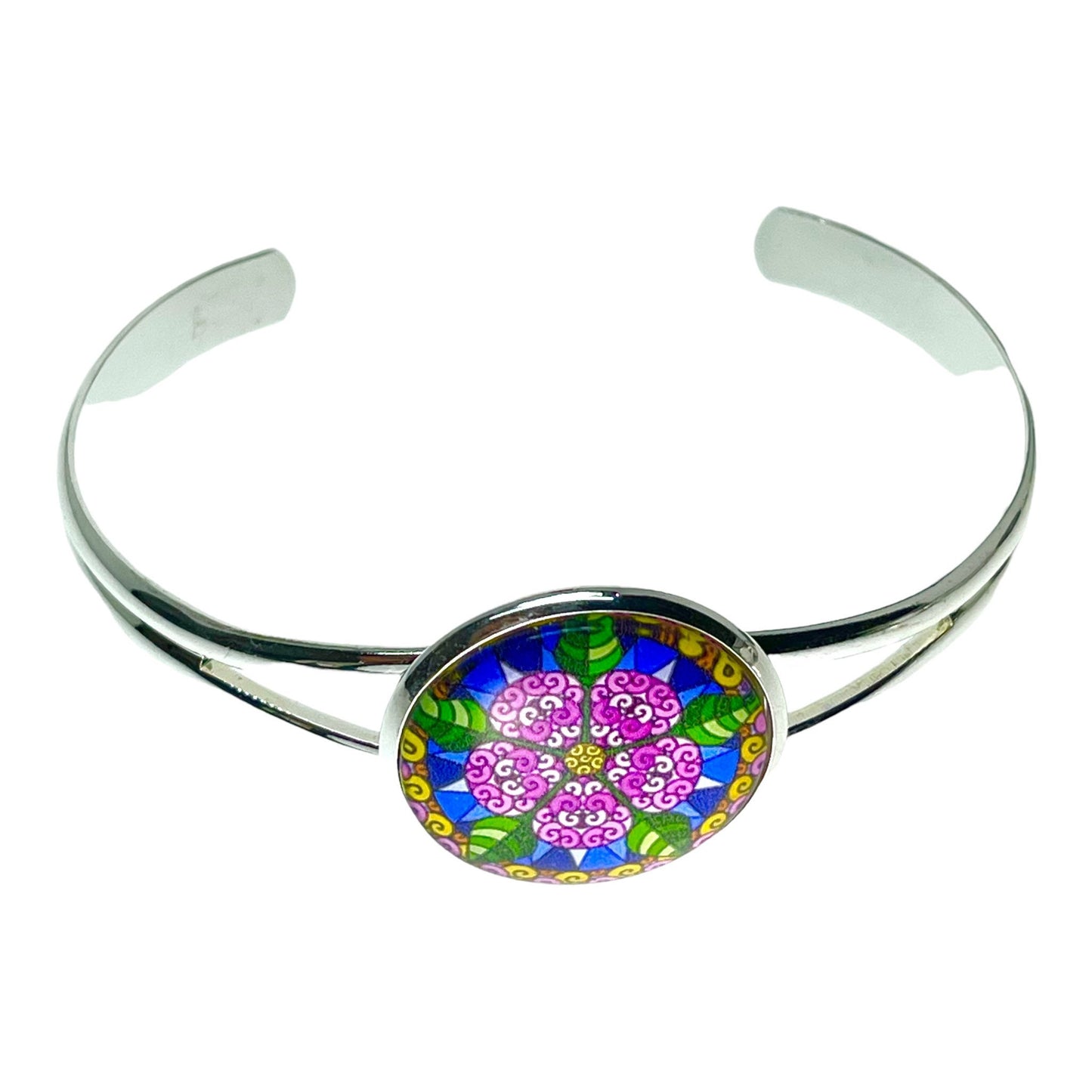 Rose Beauty Cuff Bracelet, Adjustable Cuff Bracelet, Bohemian Womens Bangle, Unique Boho Jewelry, Gift for her, BohoLoveObsession
